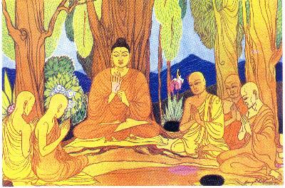 De Boeddha onderwijst dat alle dingen zonder een zelf zijn.